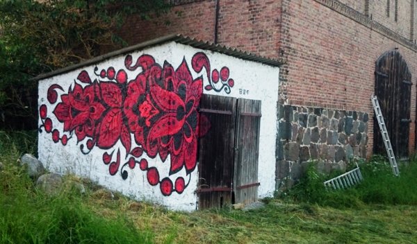 Khokhloma- Graffiti Sprüh-Art von Ostap