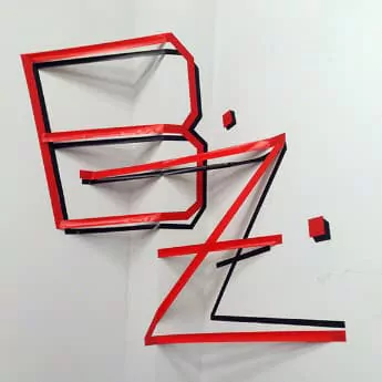 3d tape graffiti-BZ-featured image