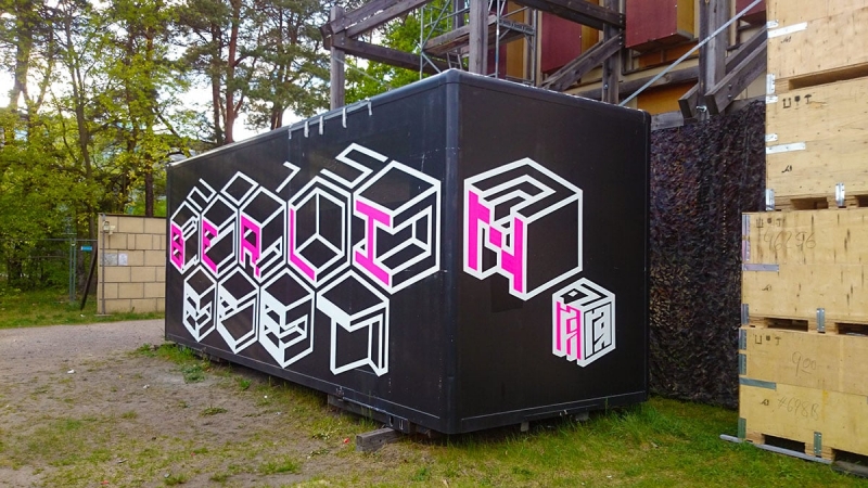 GZSZ-tape-art-graffiti-commission-RTL-TV-Ostap-2015