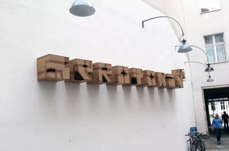 3d Street Art by Ostap- Square graffiti letters-