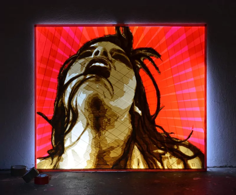 feel-woman-portrait-packing-tape-art-ostap-2014