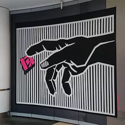 gods-hand-michelangelo-tape-art-ostap-2015-featured image