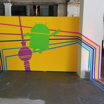 Tape route Guidelines for Google Event in Berlin