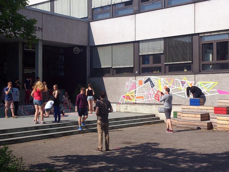 Tape-street-art-workshop-high-school-Ostap-2014