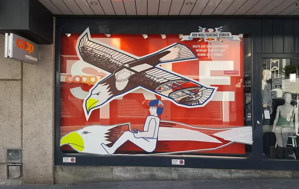 Image 1- Live taping by Ostap from Selfmade Crew on Red Bull Flying Day in Zurich