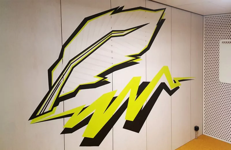 Quill-tape-graffiti-artwork-google-office-design-zurich-selfmadecrew-2016