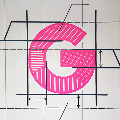 Tape art office branding project for Google-thumbnail