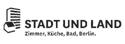 Project logo: Commissioned tape artwork for Stadt & Land
