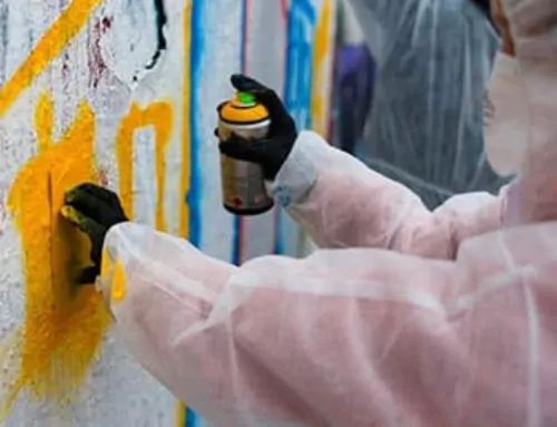 Graffiti workshop with Berlin street-artist