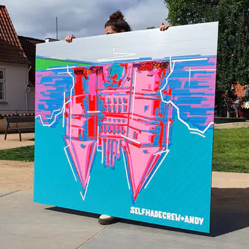 Live painting show-project for Hanseatic Museum- thumbnail