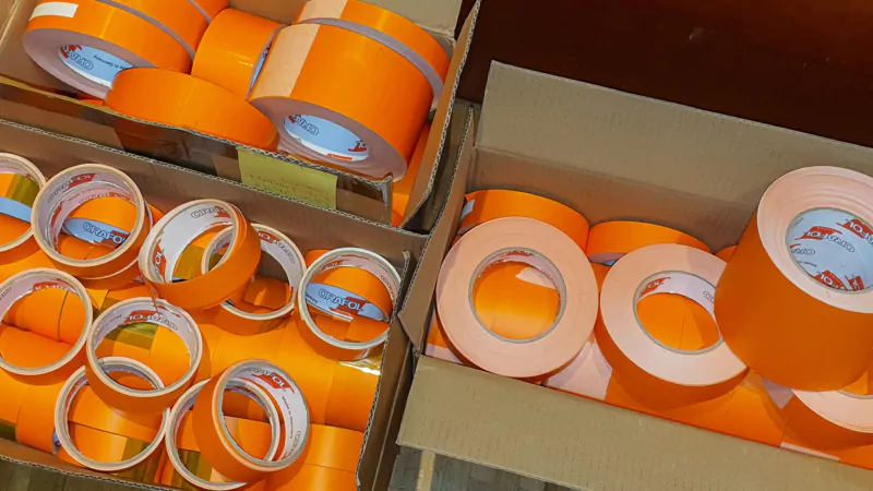 Vinyl folie brand colors-for Hapag Lloyd project